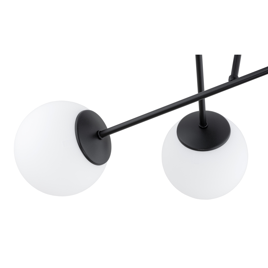 BRILAGI - Pinnapealne laelühter MILO 4xE27/60W/230V must