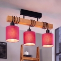 BRILAGI - Pinnapealne laelühter NUBILA 3xE27/60W/230V mänd/roosa