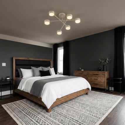 Brilagi - Pinnapealne lühter 6xGX53/12W/230V must