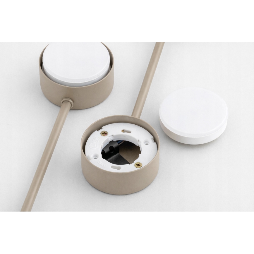 Brilagi - Pinnapealne lühter 6xGX53/12W/230V must