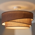 Brilagi - Pinnapealne lühter ARROW 1xE27/60W/230V läbimõõt 45 cm pruun