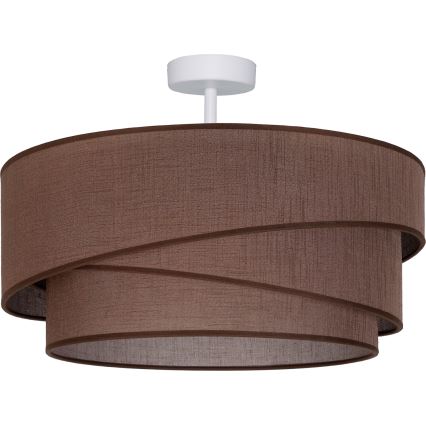 Brilagi - Pinnapealne lühter ARROW 1xE27/60W/230V läbimõõt 45 cm pruun