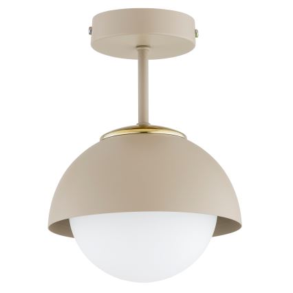 Brilagi - Pinnapealne lühter COSMO 1xE27/60W/230V beež/kuldne