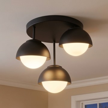 BRILAGI - Pinnapealne lühter COSMO 3xE27/60W/230V must