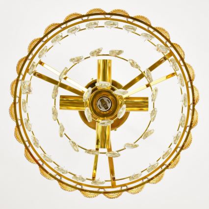 Brilagi - Pinnapealne lühter CRISTAL 5xE14/40W/230V läbimõõt 38 cm