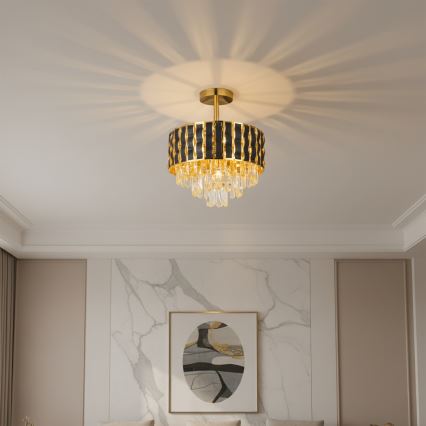 Brilagi - Pinnapealne lühter CRISTAL 5xE14/40W/230V, läbimõõt 38 cm