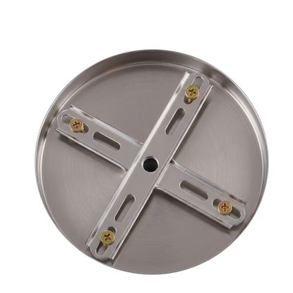BRILAGI - Pinnapealne lühter ECLIPSE 12xE14/10W/230V läbimõõt 78 cm hõbedane