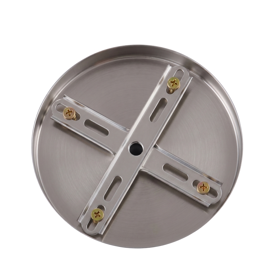 BRILAGI - Pinnapealne lühter ECLIPSE 12xE14/10W/230V läbimõõt 78 cm hõbedane