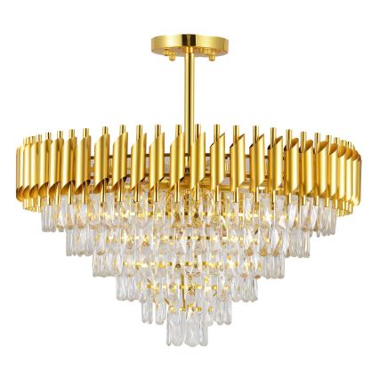 BRILAGI - Pinnapealne lühter ECLIPSE 12xE14/10W/230V, läbimõõt 78 cm, kuldne
