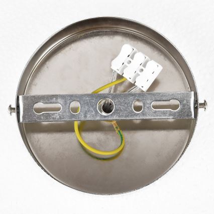 Brilagi - Pinnapealne lühter ECLIPSE 5xE14/10W/230V läbimõõt 38 cm hõbedane