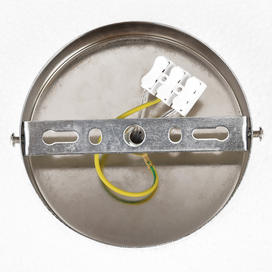 Brilagi - Pinnapealne lühter ECLIPSE 5xE14/10W/230V läbimõõt 38 cm hõbedane