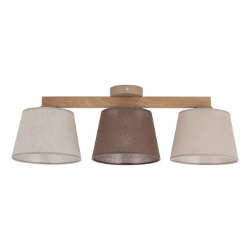 Brilagi - Pinnapealne lühter LATTE 3xE27/15W/230V mänd/mitmevärviline