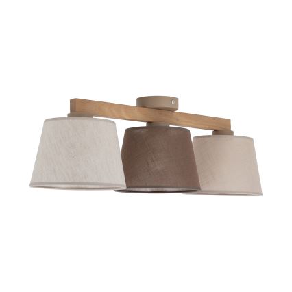 Brilagi - Pinnapealne lühter LATTE 3xE27/15W/230V mänd/mitmevärviline