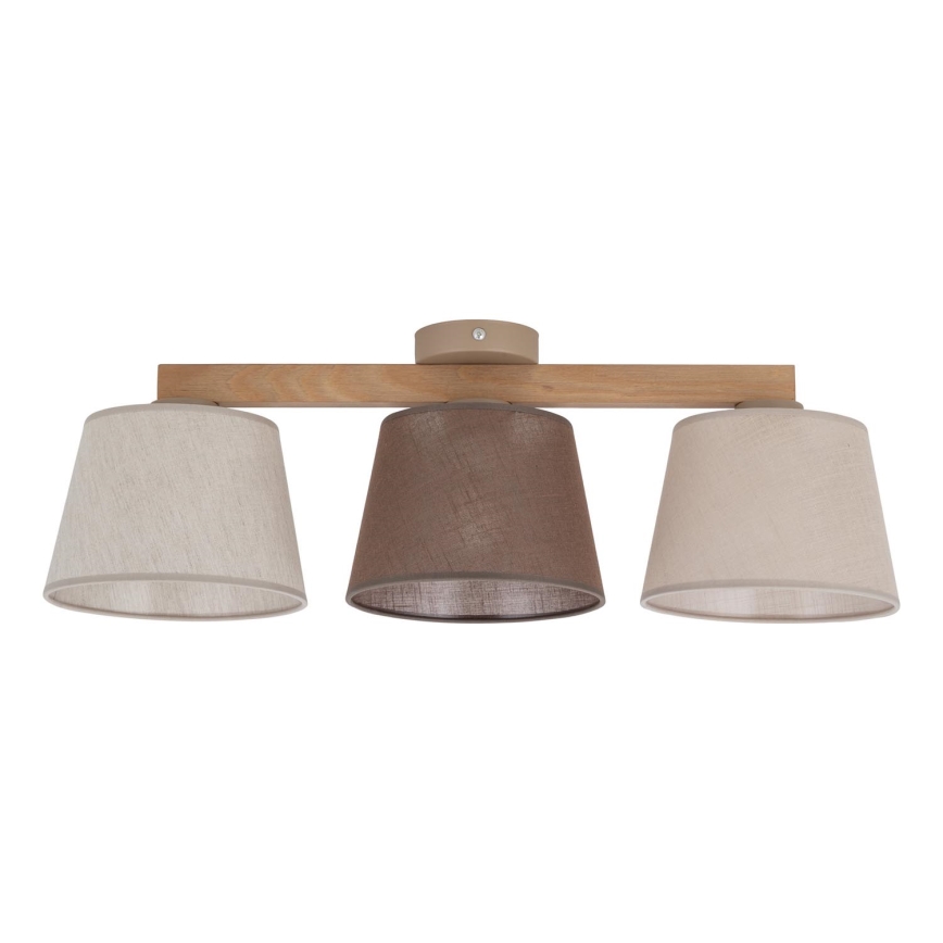 Brilagi - Pinnapealne lühter LATTE 3xE27/60W/230V mänd/mitmevärviline