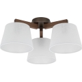 Brilagi - pinnapealne lühter LATTE 3xE27/60W/230V mänd/valge