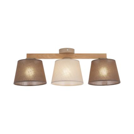 Brilagi - Pinnapealne lühter LATTE SABIA 3xE27/15W/230V mänd/kombineeritud