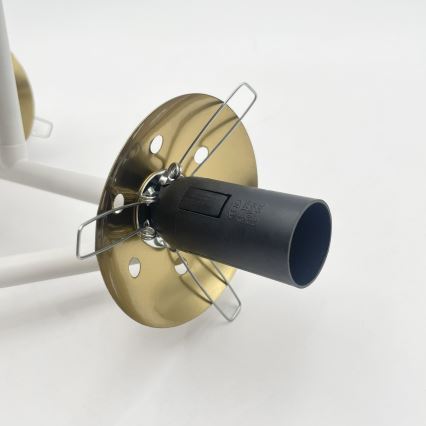 Brilagi - Pinnapealne lühter MALIVA 3xE14/15W/230V kuldne/valge