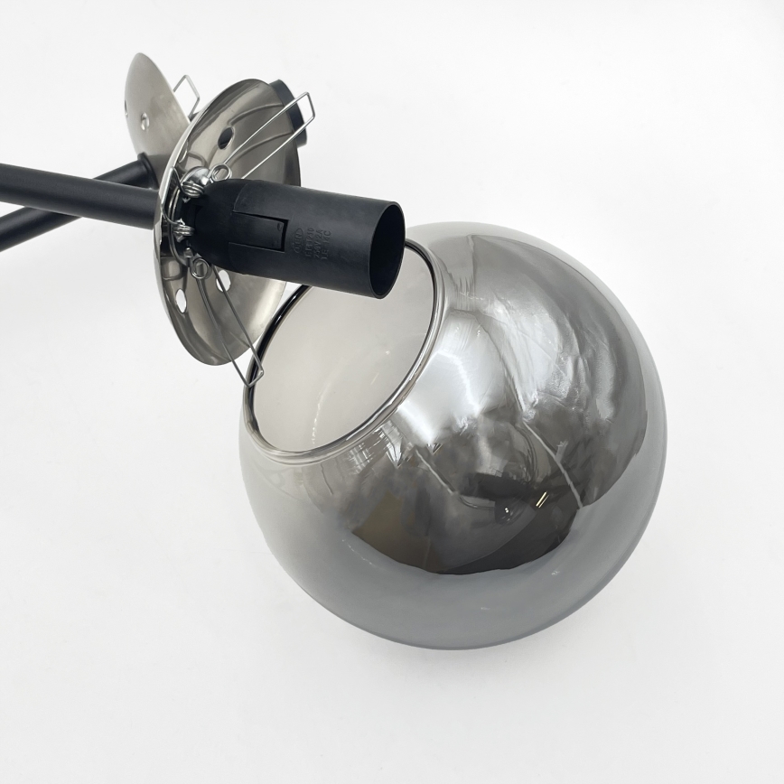 Brilagi - Pinnapealne lühter MALIVA 4xE14/15W/230V mattkroom/suitsune