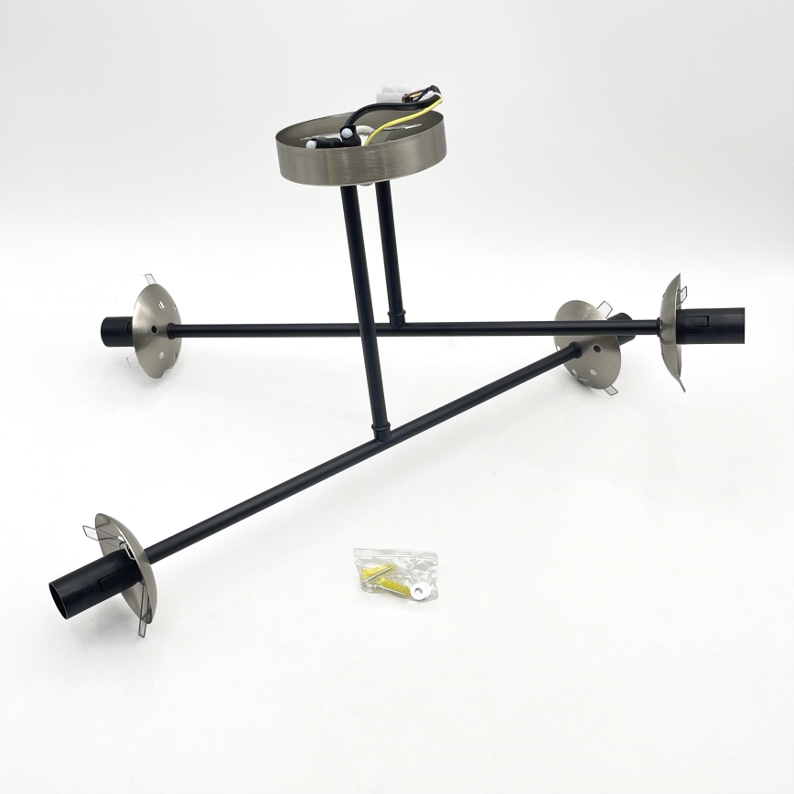 Brilagi - Pinnapealne lühter MALIVA 4xE14/15W/230V mattkroom/suitsune