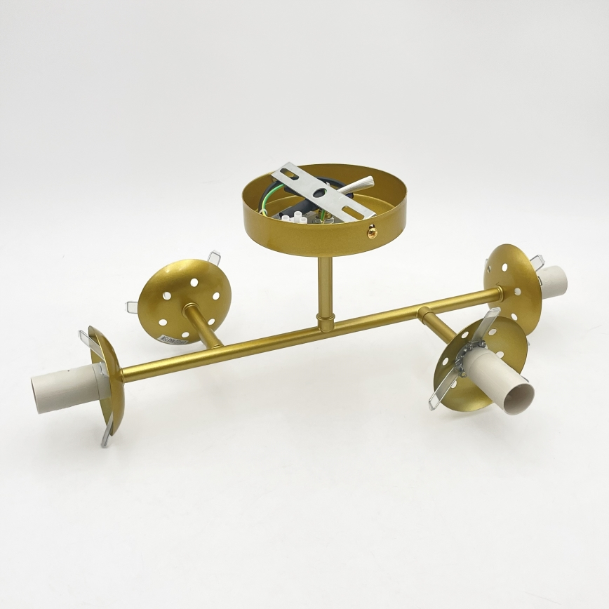 Brilagi - Pinnapealne lühter MALONY 4xE14/20W/230V kuldne