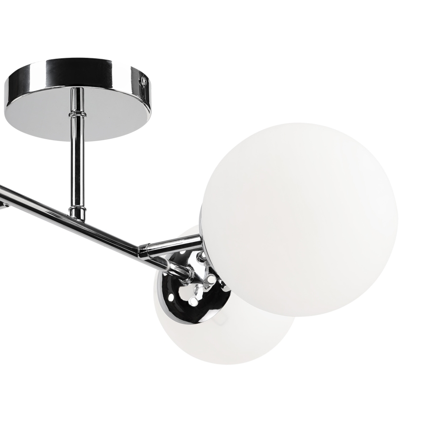 Brilagi - pinnapealne lühter MALONY 4xE14/20W/230V läikiv kroom