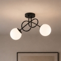 Brilagi - Pinnapealne lühter MILO 2xE27/60W/230V must