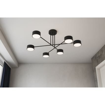 Brilagi - Pinnapealne lühter MONO 6xGX53/12W/230V must