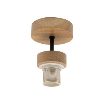 Brilagi - Pinnapealne lühter PARTY 1xE27/60W/230V läbimõõt 10 cm tamm