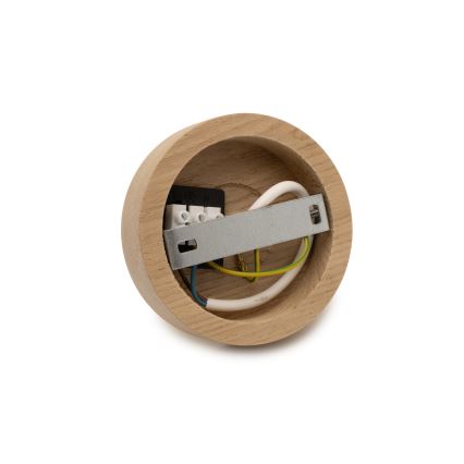 Brilagi - Pinnapealne lühter PARTY 1xE27/60W/230V läbimõõt 10 cm tamm