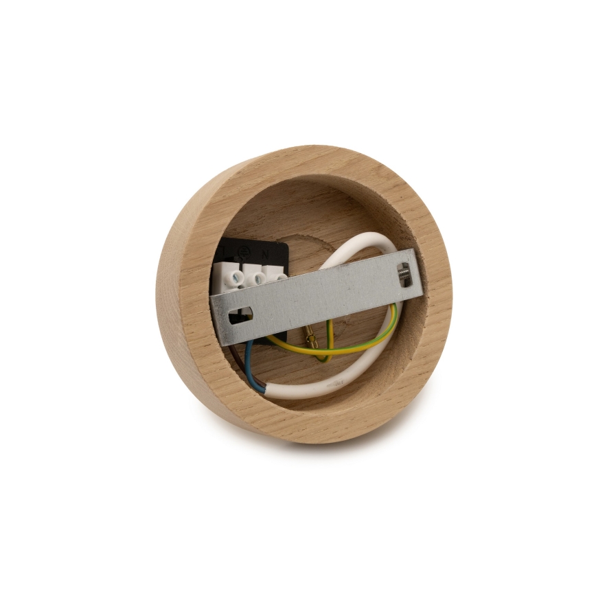 Brilagi - Pinnapealne lühter PARTY 1xE27/60W/230V läbimõõt 10 cm tamm