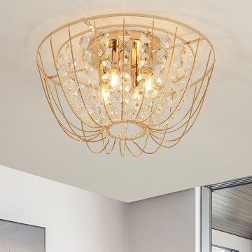 Brilagi - Pinnapealne lühter VASTERAS 4xE14/40W/230V läbimõõt 45 cm