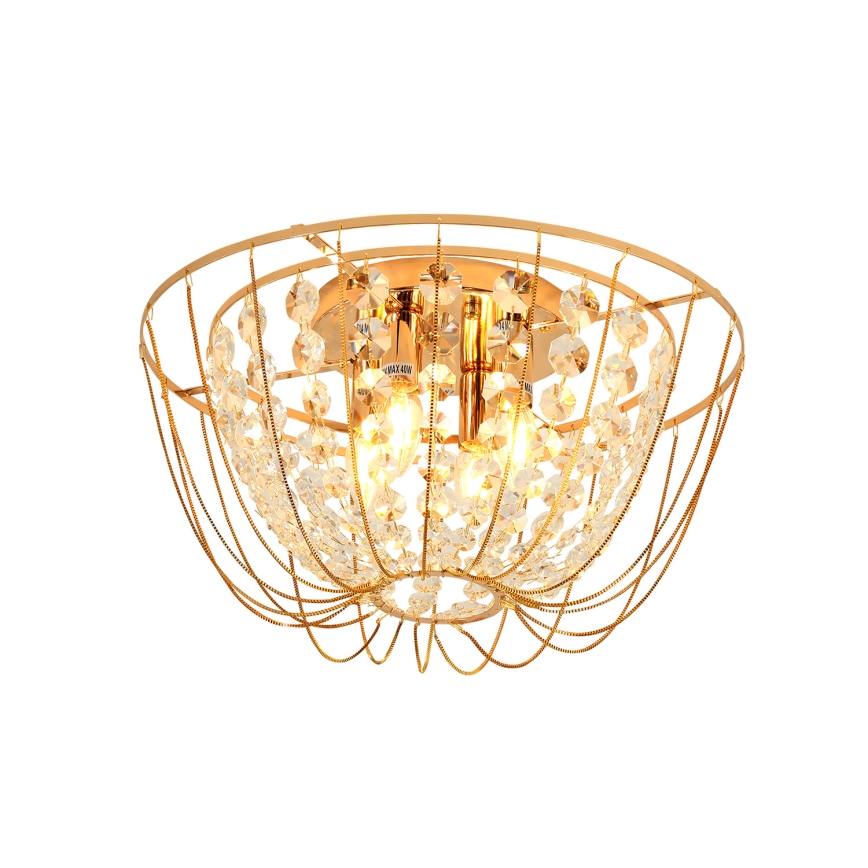 Brilagi - Pinnapealne lühter VASTERAS 4xE14/40W/230V läbimõõt 45 cm