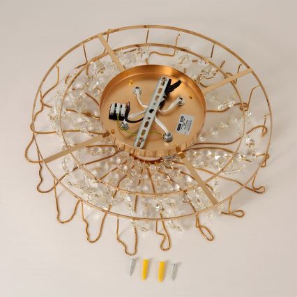 Brilagi - Pinnapealne lühter VASTERAS 4xE14/40W/230V läbimõõt 45 cm