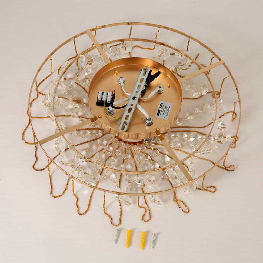 Brilagi - Pinnapealne lühter VASTERAS 4xE14/40W/230V läbimõõt 45 cm