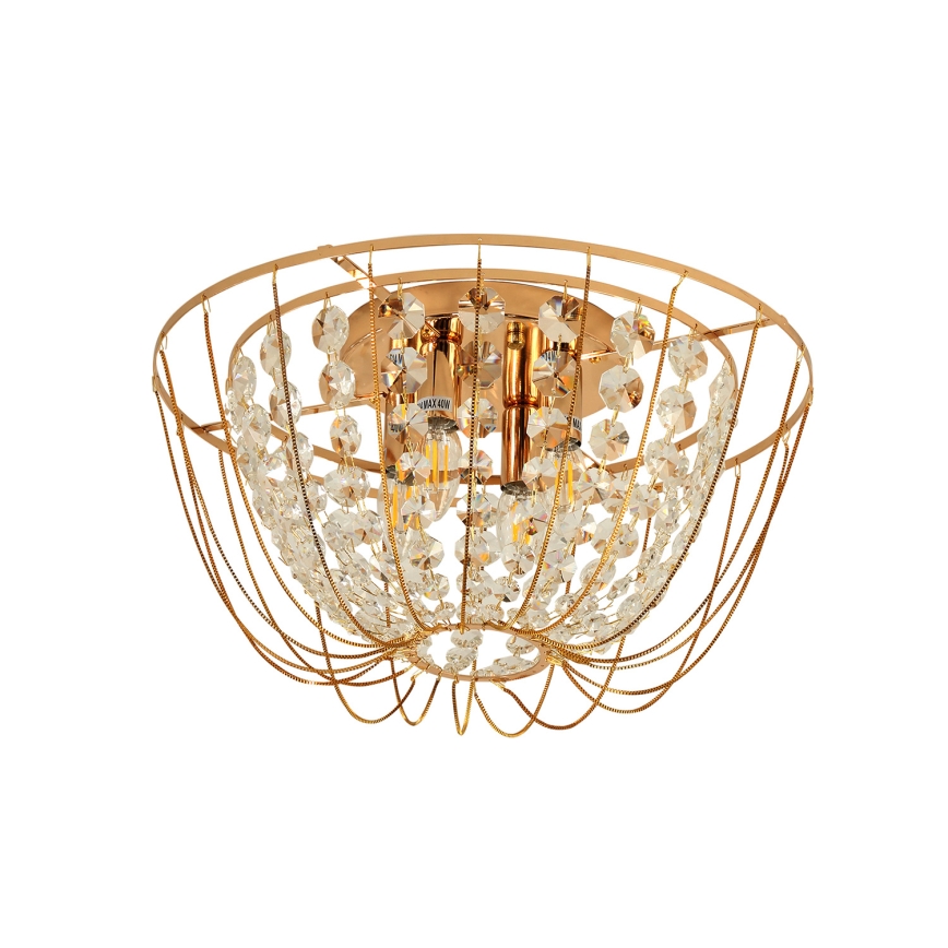 Brilagi - Pinnapealne lühter VASTERAS 4xE14/40W/230V läbimõõt 45 cm