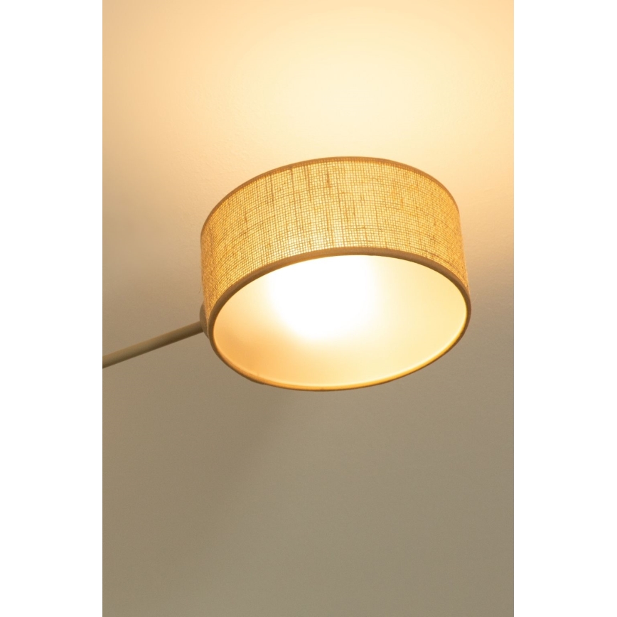 Brilagi - Pinnapealne lühter VIRGO 4xE14/40W/230V beež/kuldne