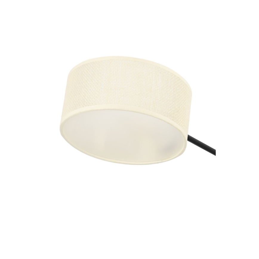 Brilagi - Pinnapealne lühter VIRGO 4xE14/40W/230V kreem/must