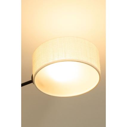 Brilagi - Pinnapealne lühter VIRGO 4xE14/40W/230V kreem/must