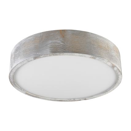 Brilagi - PINO laelamp 2xE27/15W/230V mänd/hõbe, läbimõõt 37,5 cm