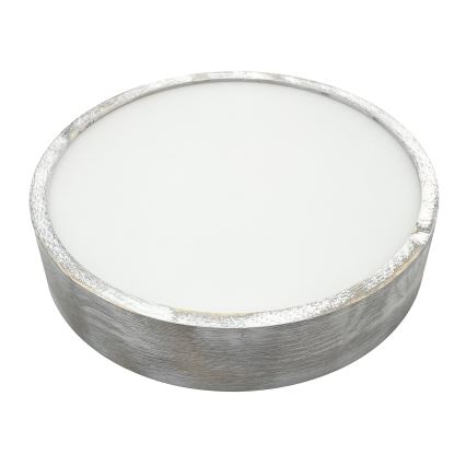 Brilagi - PINO laelamp 2xE27/15W/230V mänd/hõbe, läbimõõt 37,5 cm