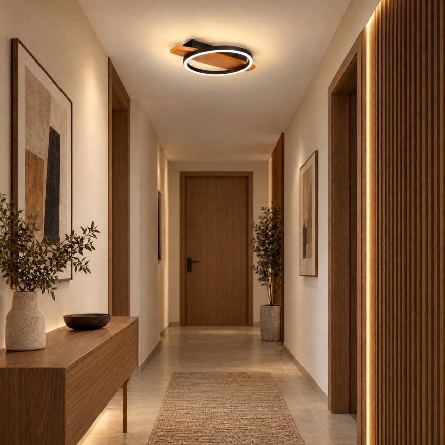 BRILAGI - PLANK LED laevalgusti 16W/230V 4000K 30x40 cm puit