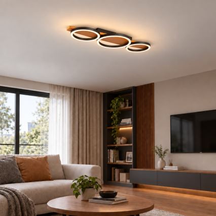 BRILAGI - PLANK LED laevalgusti/28W/230V/4000K/25x70 cm puit