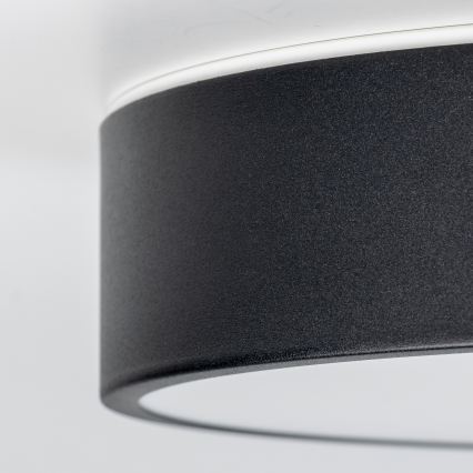 Brilagi - LED-vannitoa laevalgusti POOL LED/24W/230V 3000/4000/5500K läbimõõt 30 cm IP54 must