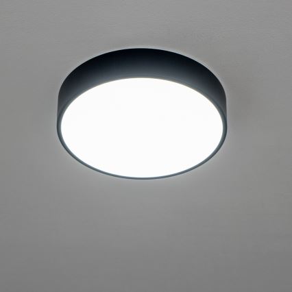 Brilagi - LED-vannitoa laevalgusti POOL LED/24W/230V 3000/4000/5500K läbimõõt 30 cm IP54 must