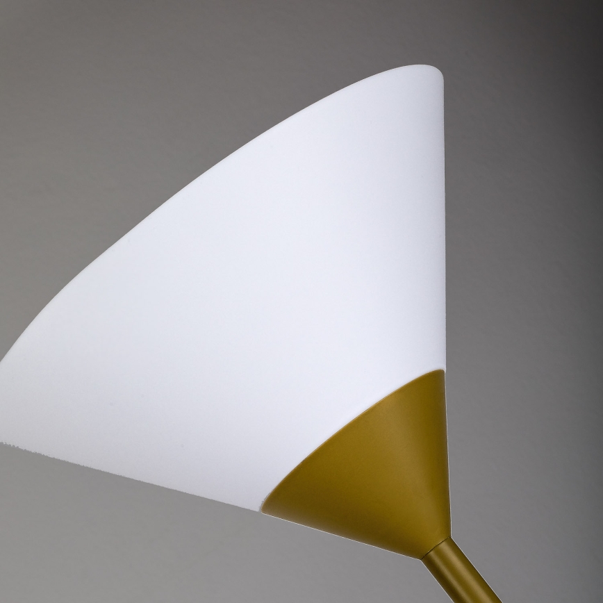 Brilagi - Põrandalamp ARIANA 1xE27/100W/230V + 1xE14/25W kuldne