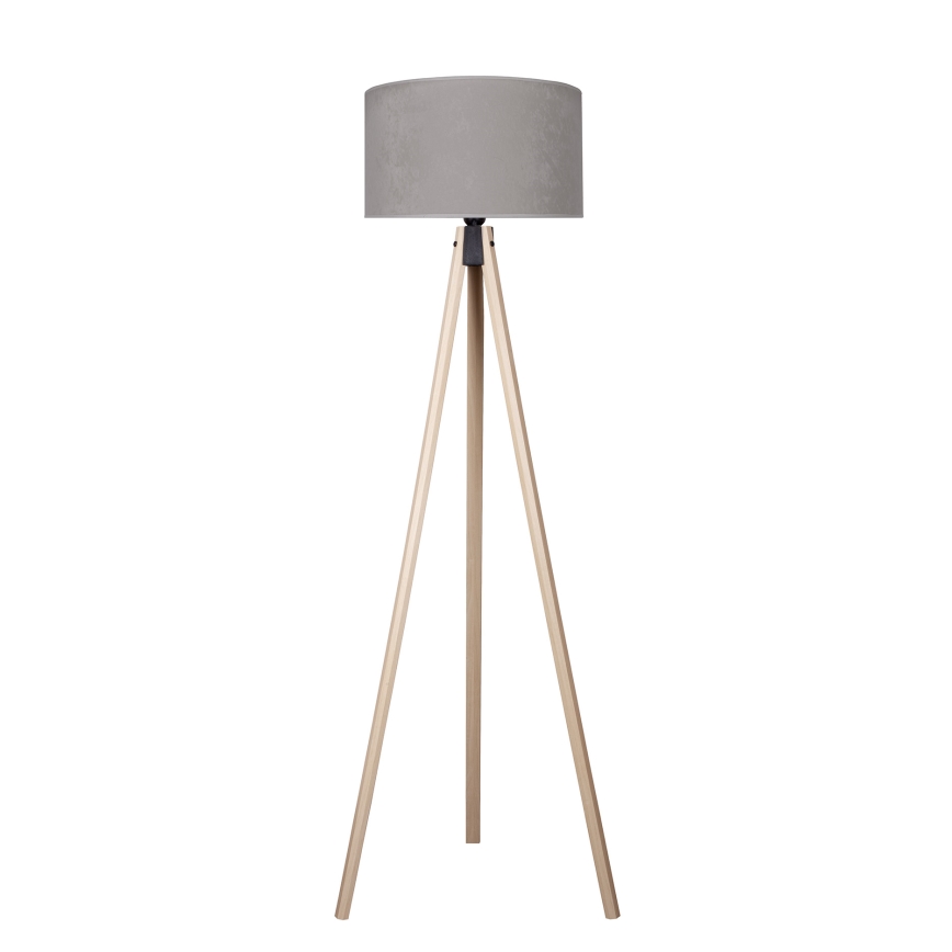 Brilagi - Põrandalamp VELVET 1xE27/60W/230V beež/hall