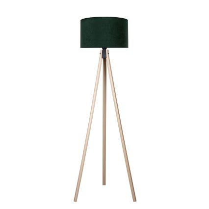 Brilagi - Põrandalamp VELVET 1xE27/60W/230V beež/roheline