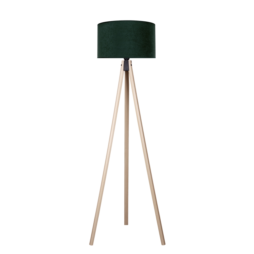 Brilagi - Põrandalamp VELVET 1xE27/60W/230V beež/roheline