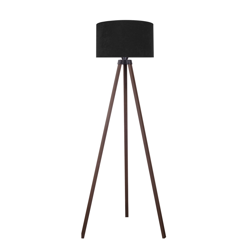Brilagi - Põrandalamp VELVET 1xE27/60W/230V pruun/must