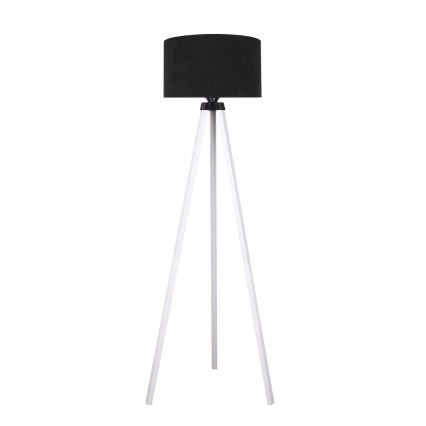Brilagi - Põrandalamp VELVET 1xE27/60W/230V valge/must